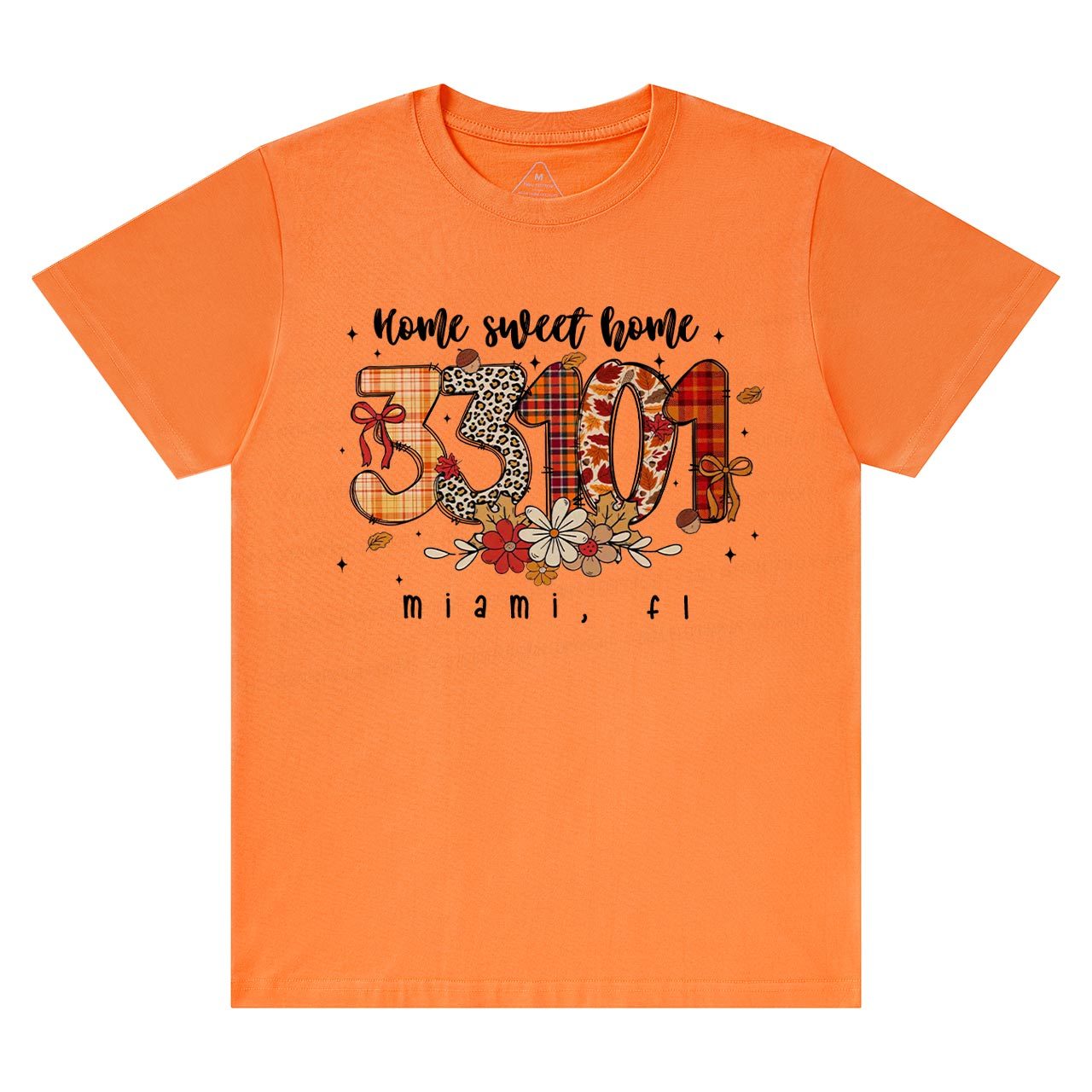 Personalized Fall Zip Code Doodle T-Shirts Beepumpkin