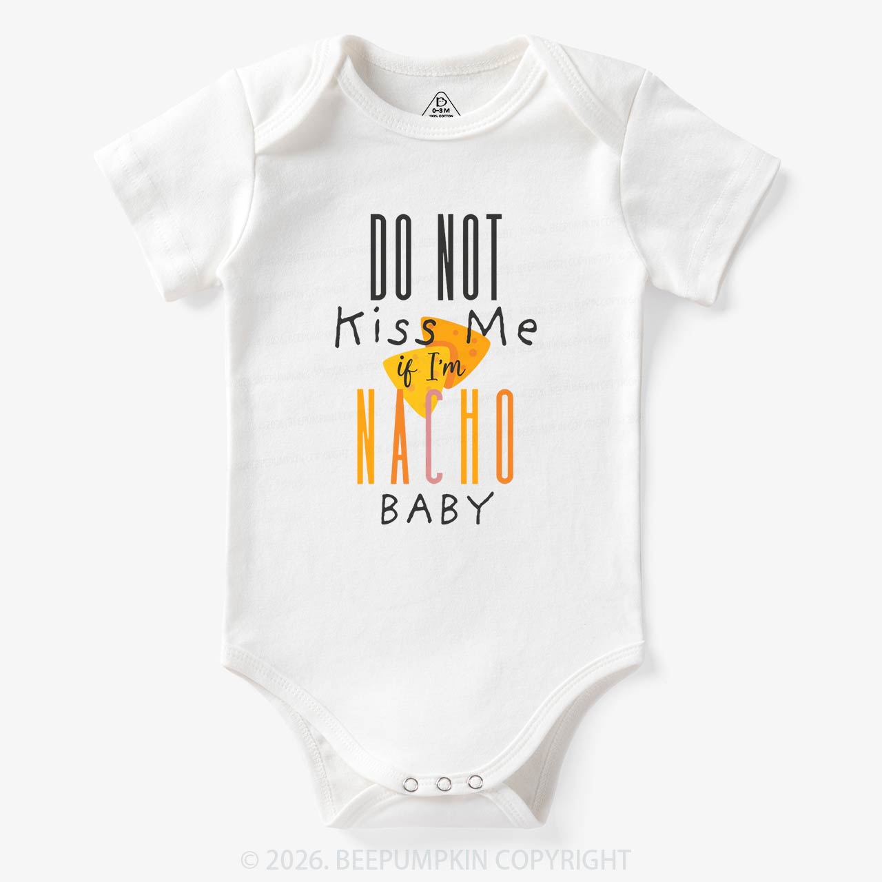 Funny Do Not Kiss Me Bodysuit