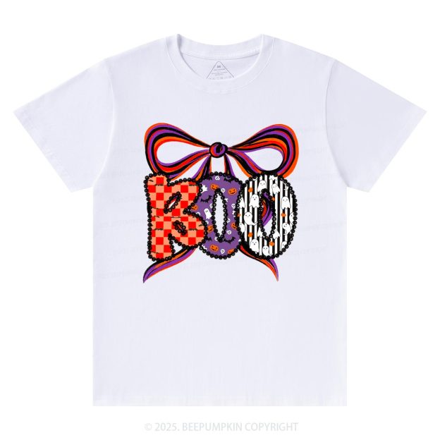 Boo Halloween Coquette T-Shirts Beepumpkin