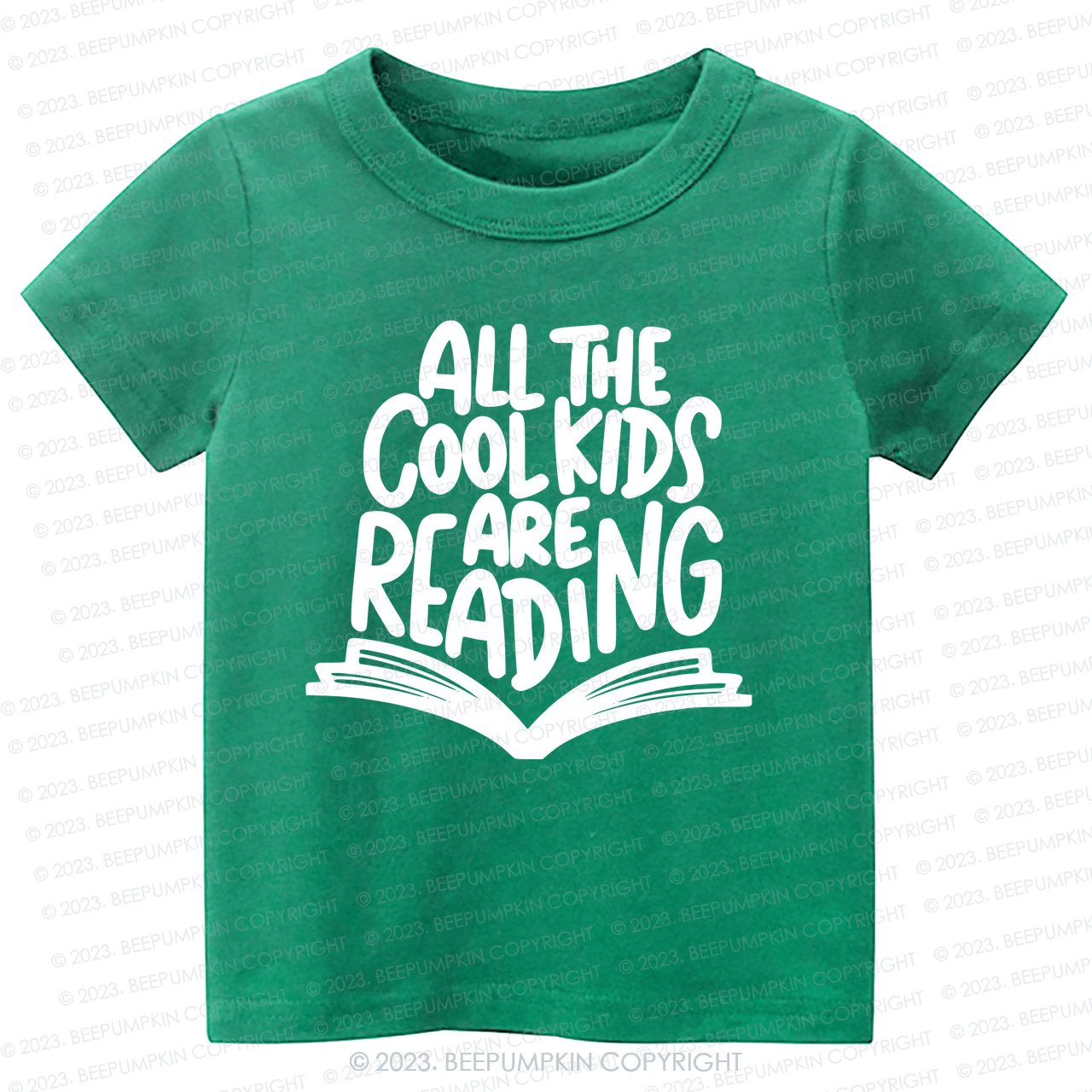 All The Cool Kids Are Reading Kids Shirt
