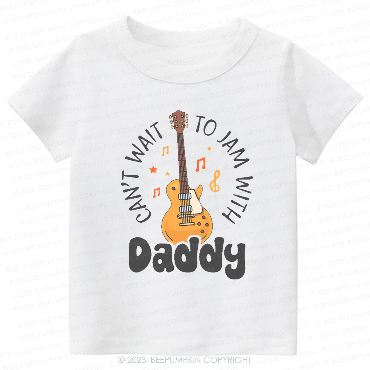 Can't Wait To Jam With Daddy Kids Shirt