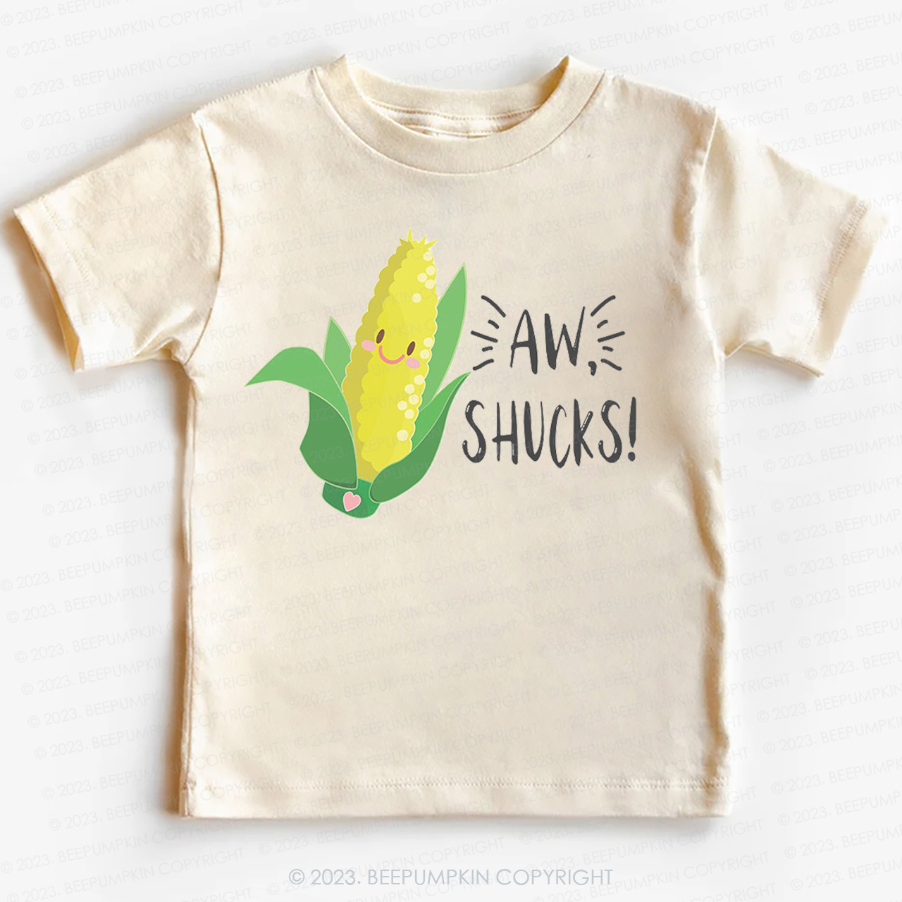 Funny AW- Shucks Corn Kids Shirt