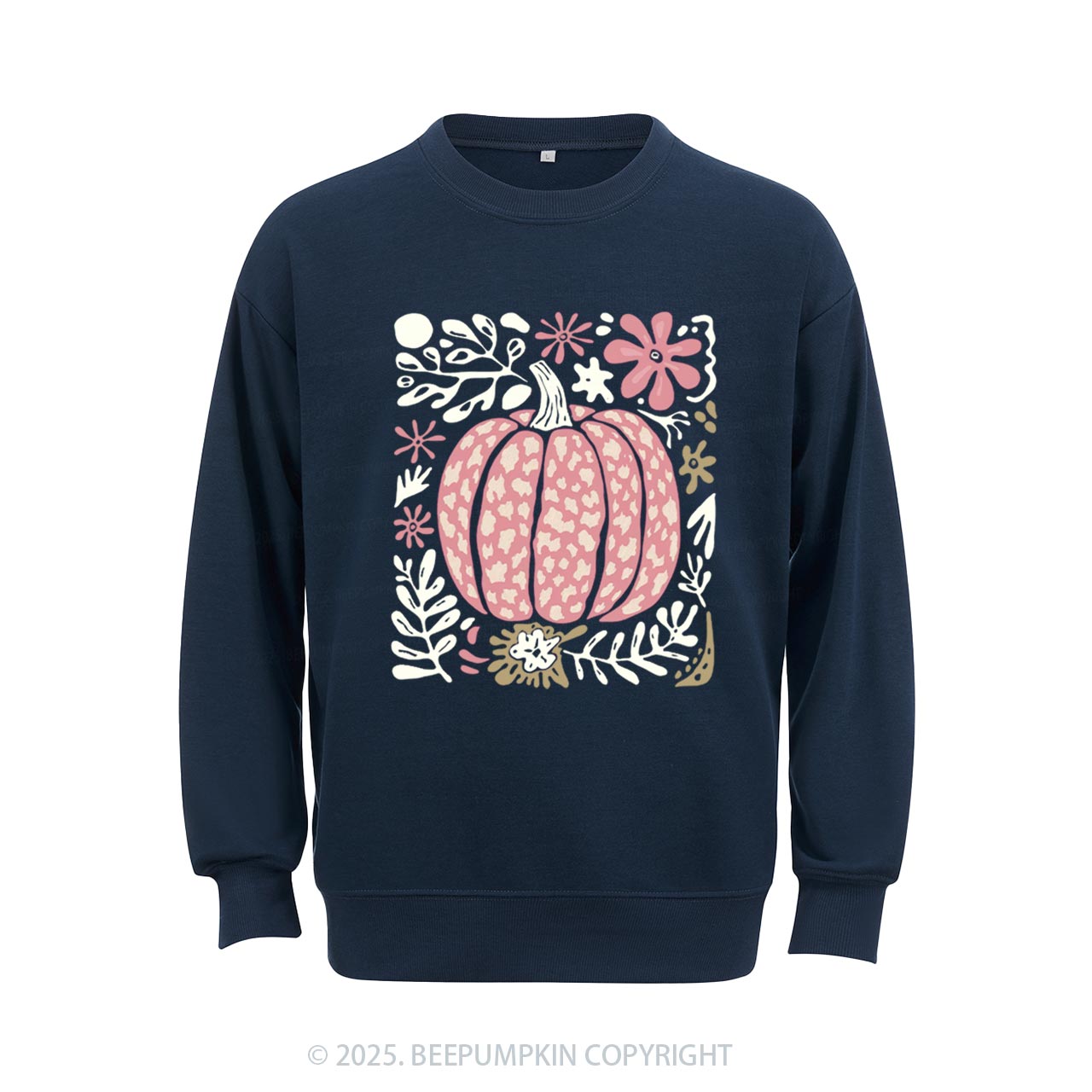 Leopard Pink Pumpkin Sweatshirt Beepumpkin