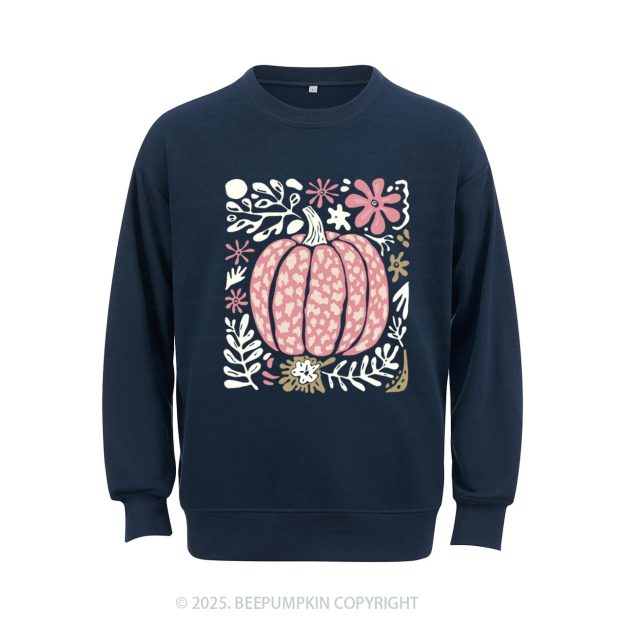 Leopard Pink Pumpkin Sweatshirt Beepumpkin
