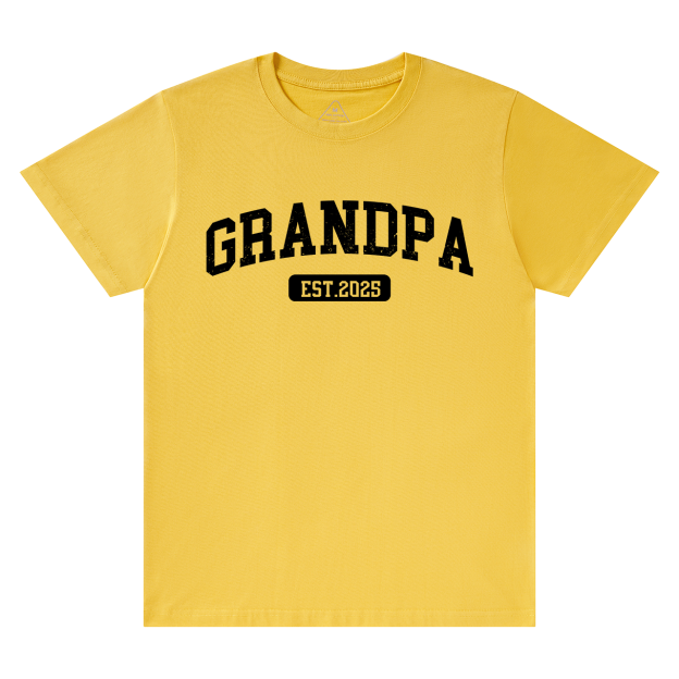 Personalized Announcement Grandpa Birthday Gift Shirt Beepumpkin