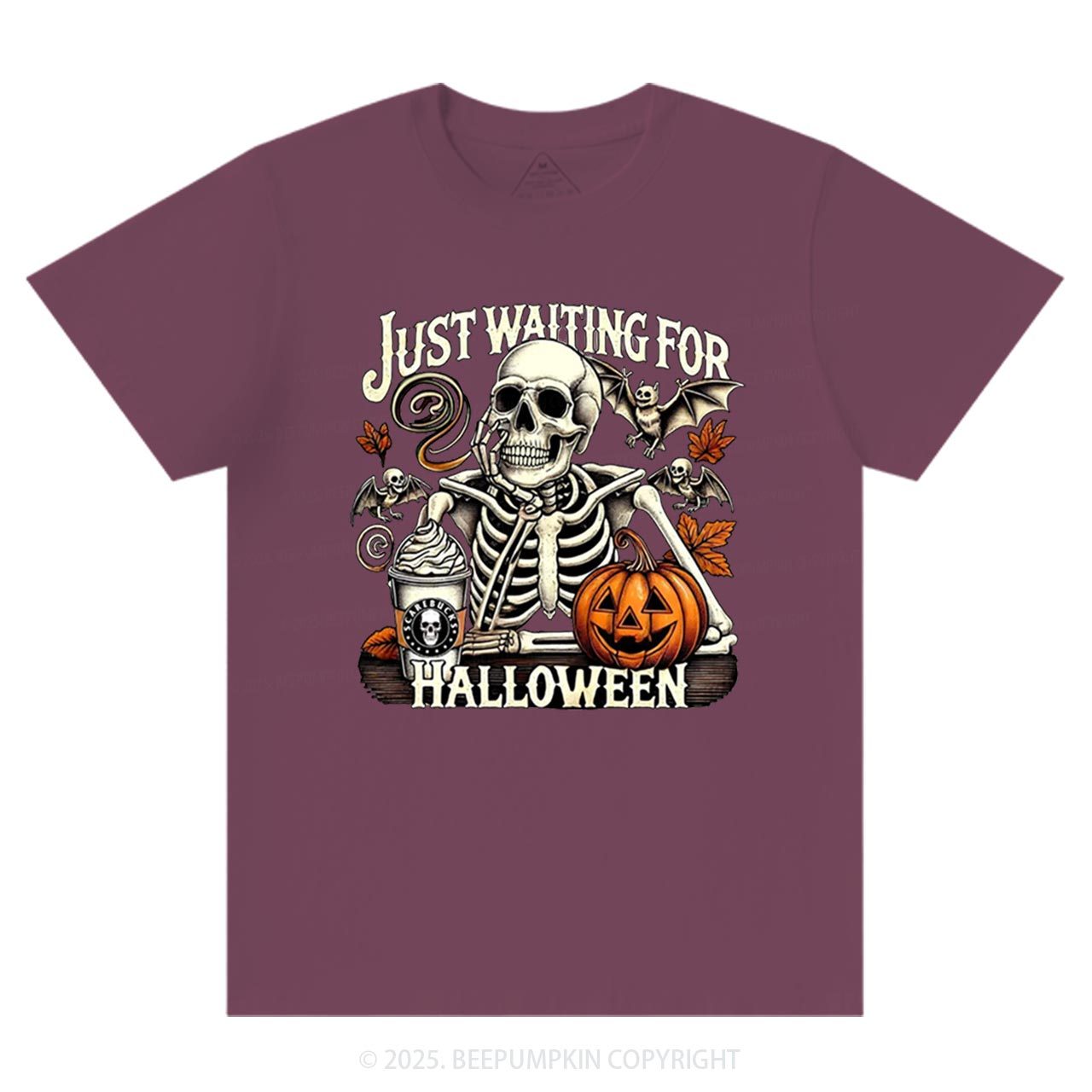 Just Waiting For Halloween T-Shirts Beepumpkin