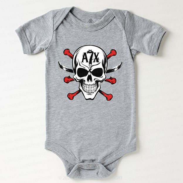 America Heavy Metal Band Baby Bodysuit 7