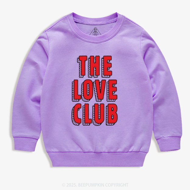 The Love Club Valentine's Day Kid's Sweatshirt
