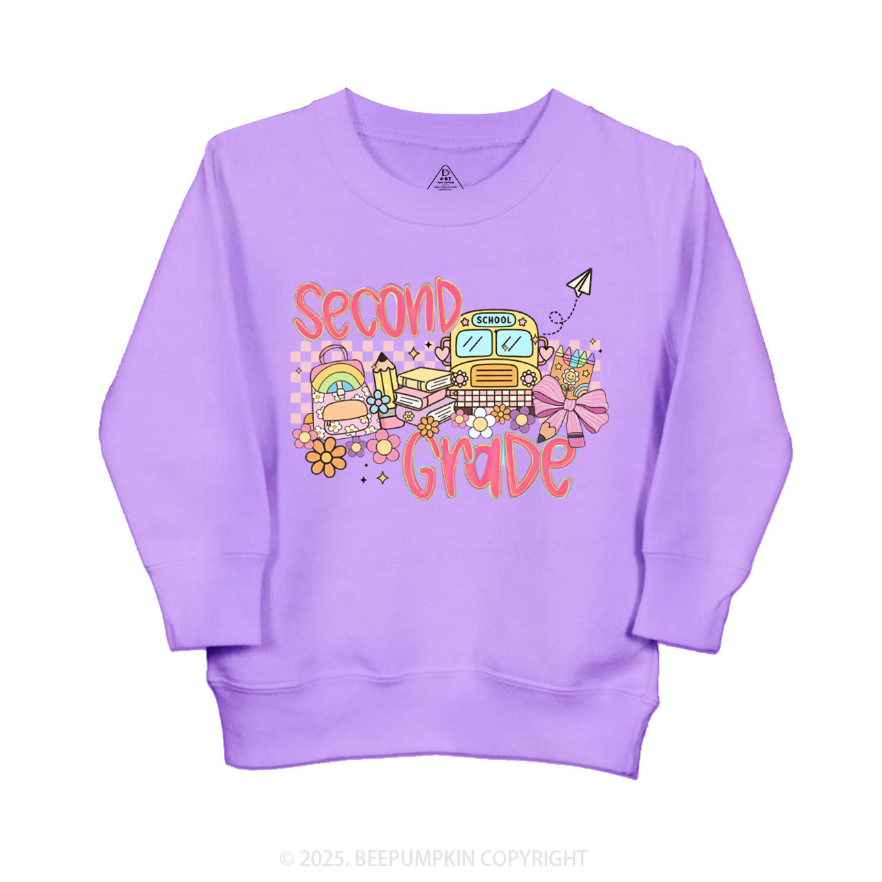 Personalized Happy School Journey Kid's Sweatshirt