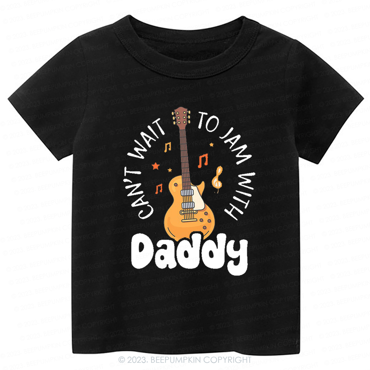 Can't Wait To Jam With Daddy Kids Shirt