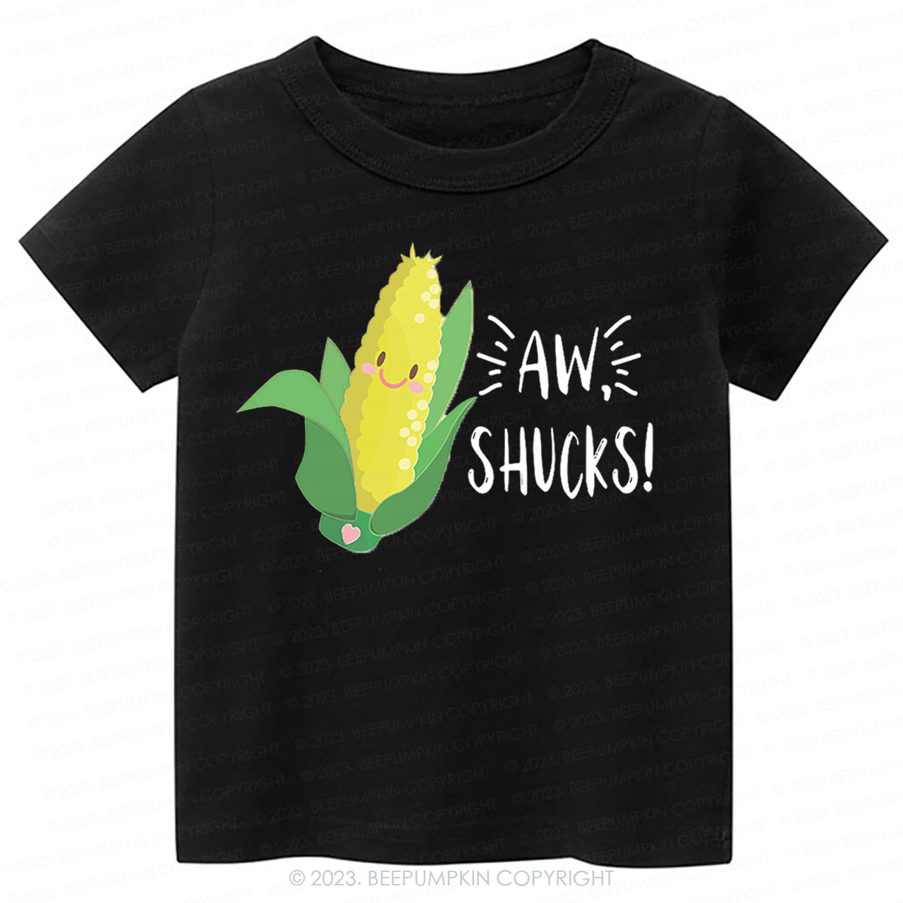 Funny AW- Shucks Corn Kids Shirt
