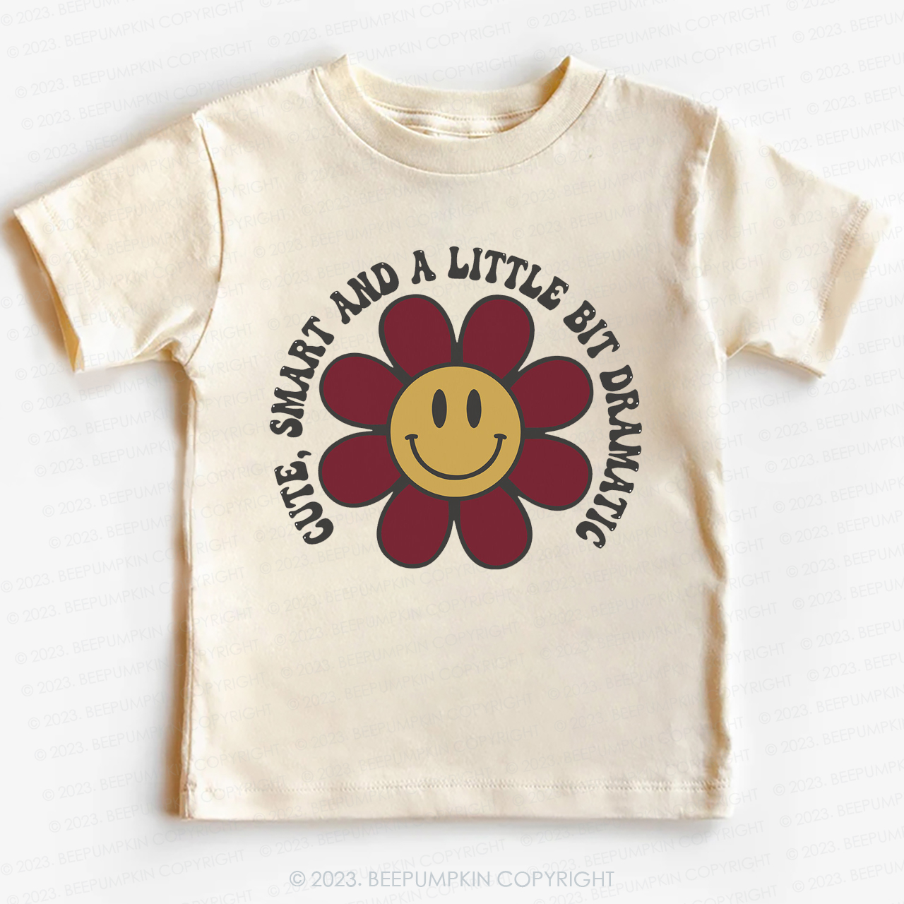 Cute Smart And Dramatic -Toddler Tees