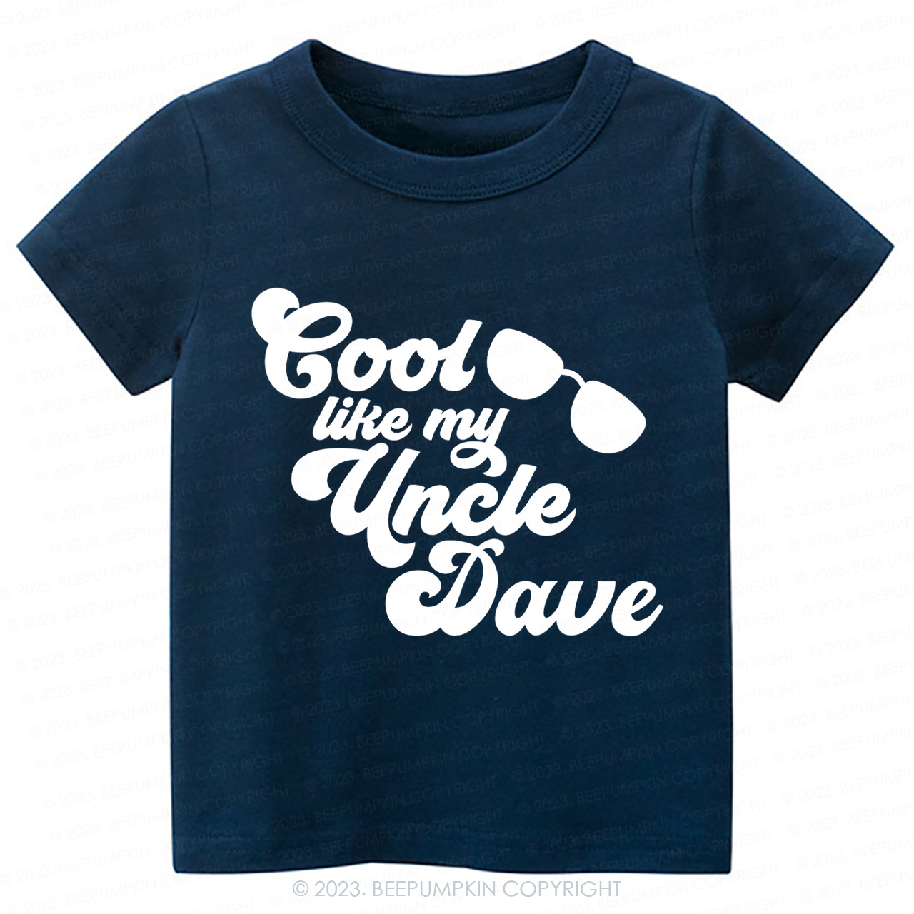 Personalized Cool Like My Uncle  -Toddler Tees