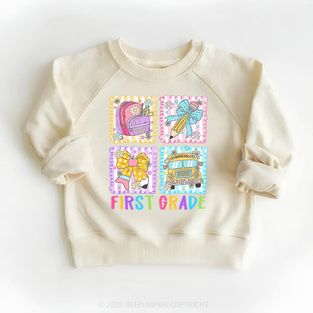 Learning Squares Kid's Sweatshirt