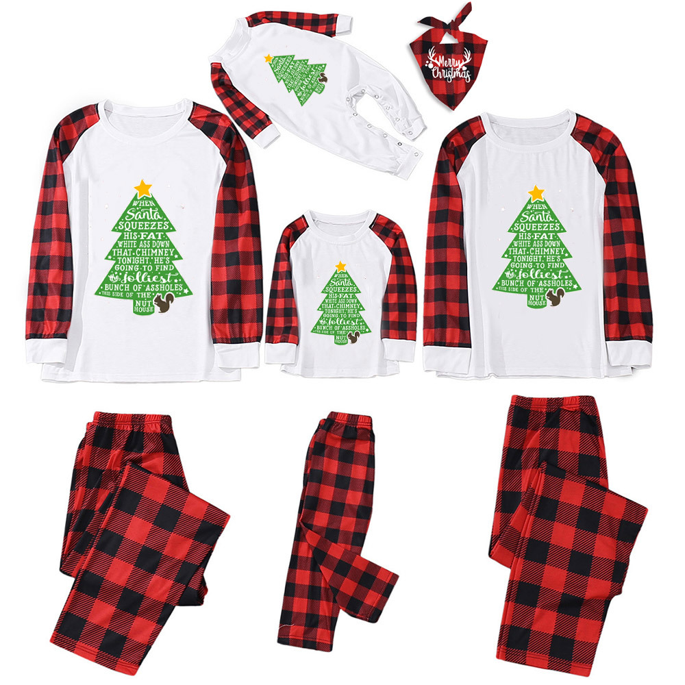 Jolliest Bunch of A-holes Christmas Family Pajamas