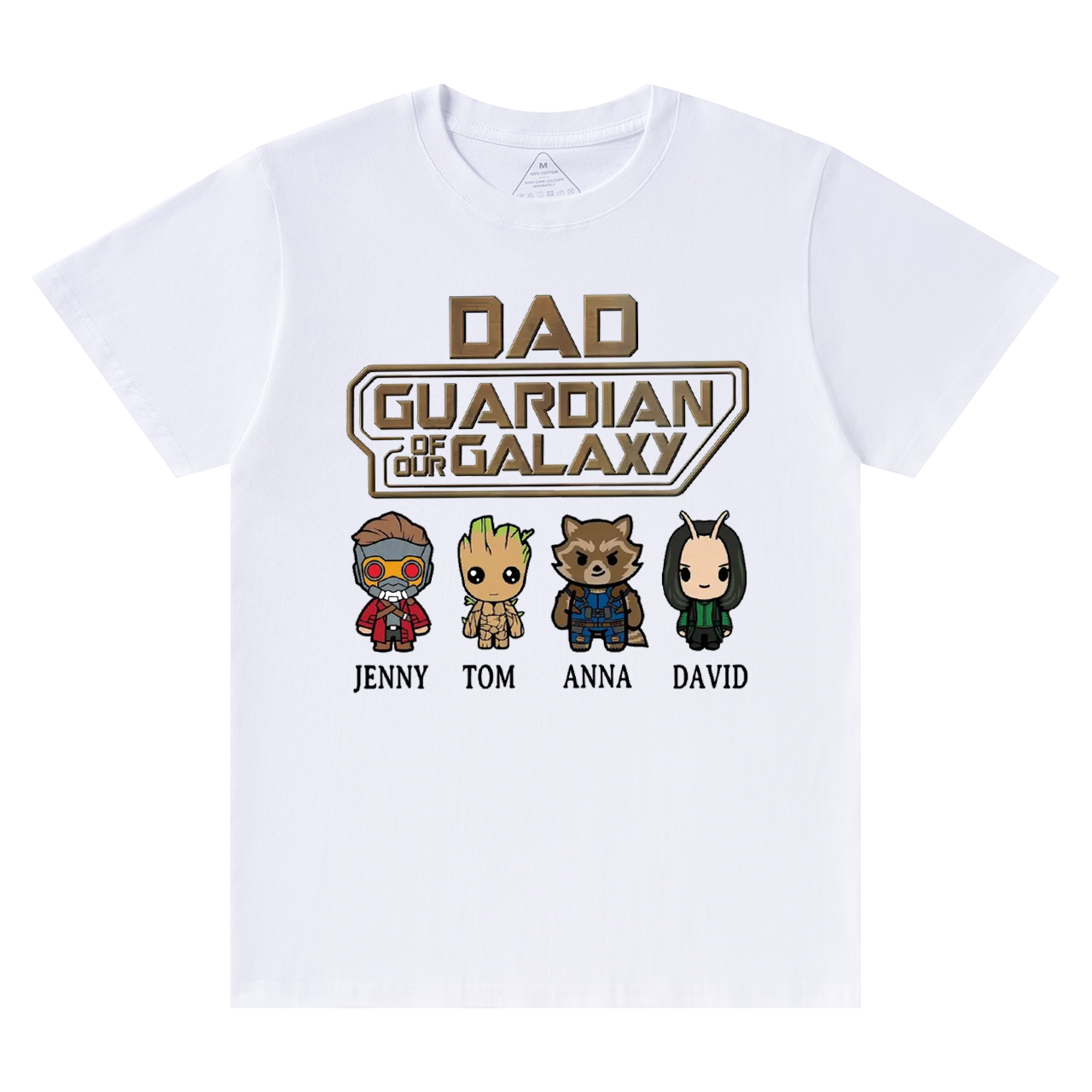 Personalized Guardian Of Our Galaxy SW Dad T-shirt