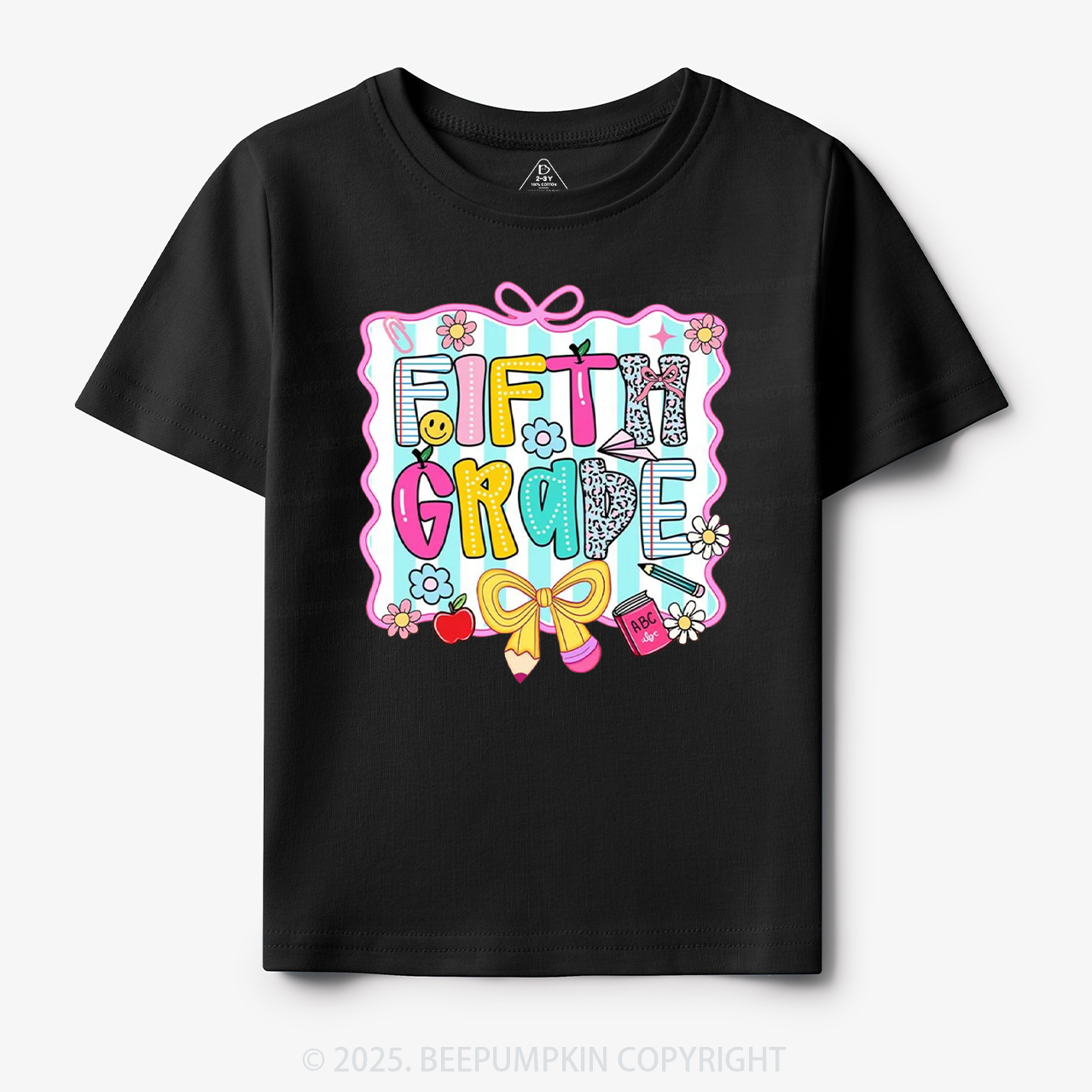 Happy School Vibes Toddler&Kid's Tees Beepumpkin