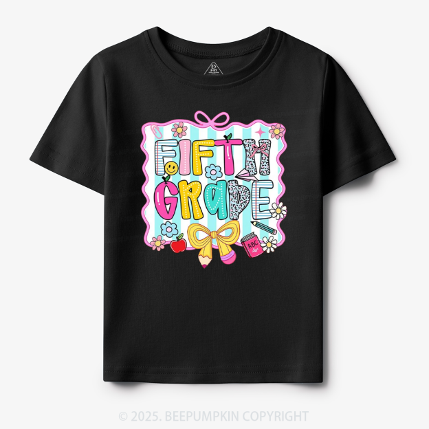 Happy School Vibes Toddler&Kid's Tees Beepumpkin