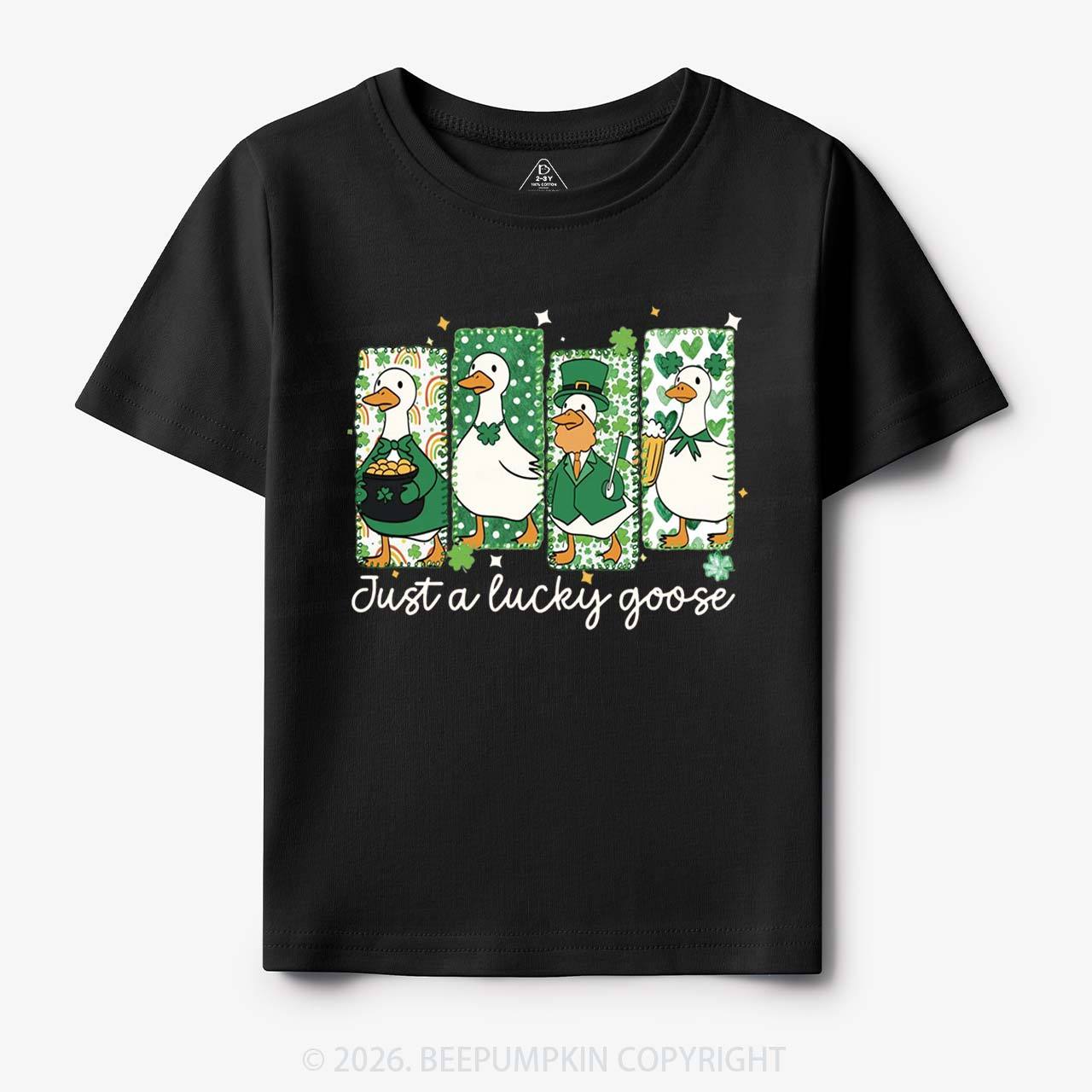Holiday Goose St Patrick's Day Toddler&Kid's Tees Beepumpkin 7