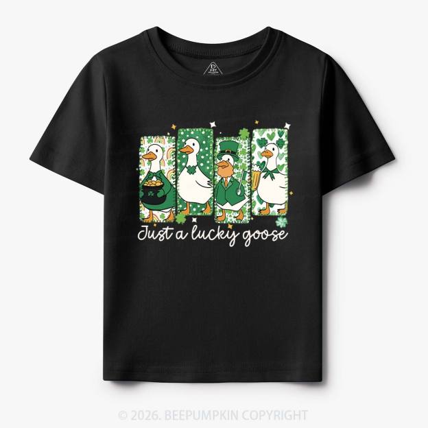 Holiday Goose St Patrick's Day Toddler&Kid's Tees Beepumpkin 7