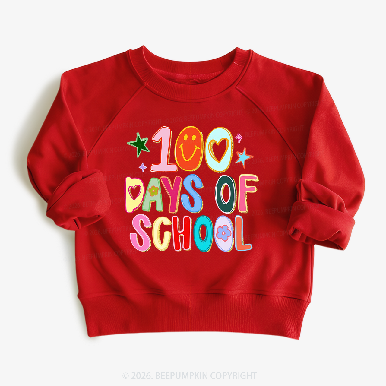 Color Pop 100 Days Brighter Toddler&Kid's Sweatshirt