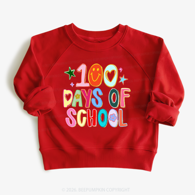 Color Pop 100 Days Brighter Toddler&Kid's Sweatshirt