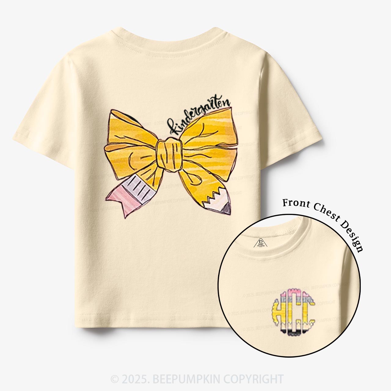 Personalization Girl's Coquette Toddler&Kid's Tees Beepumpkin