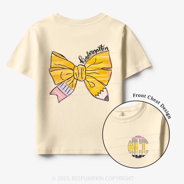 Personalization Girl's Coquette Toddler&Kid's Tees Beepumpkin