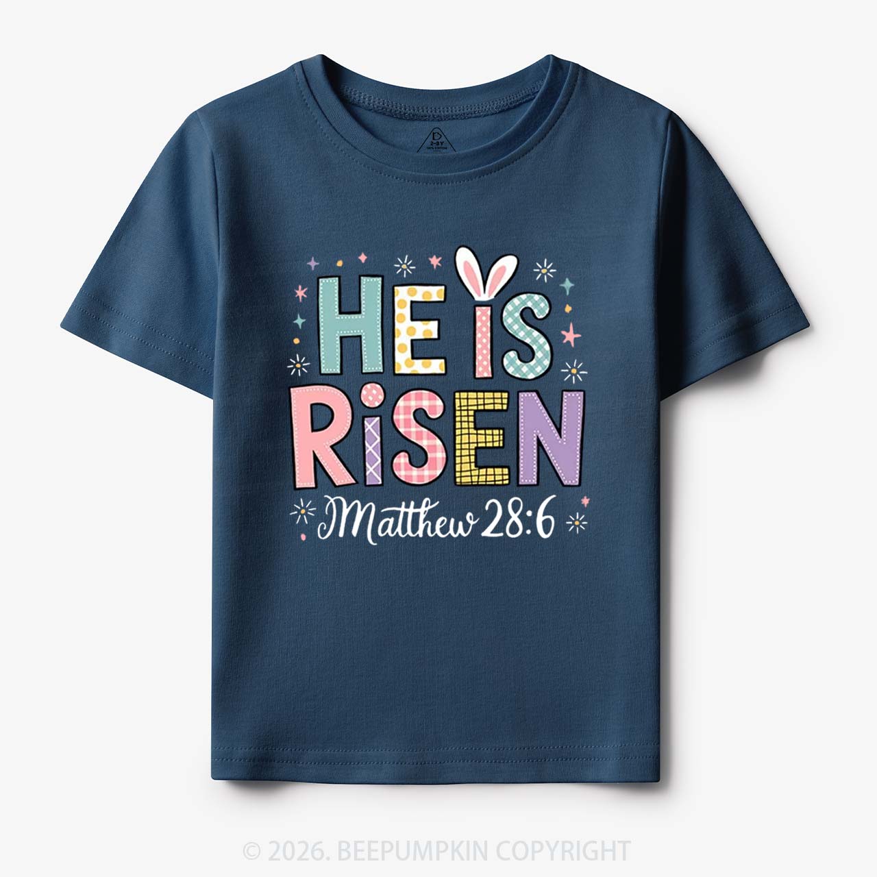 He is Risen Easter Joy Toddler&Kid's Tees