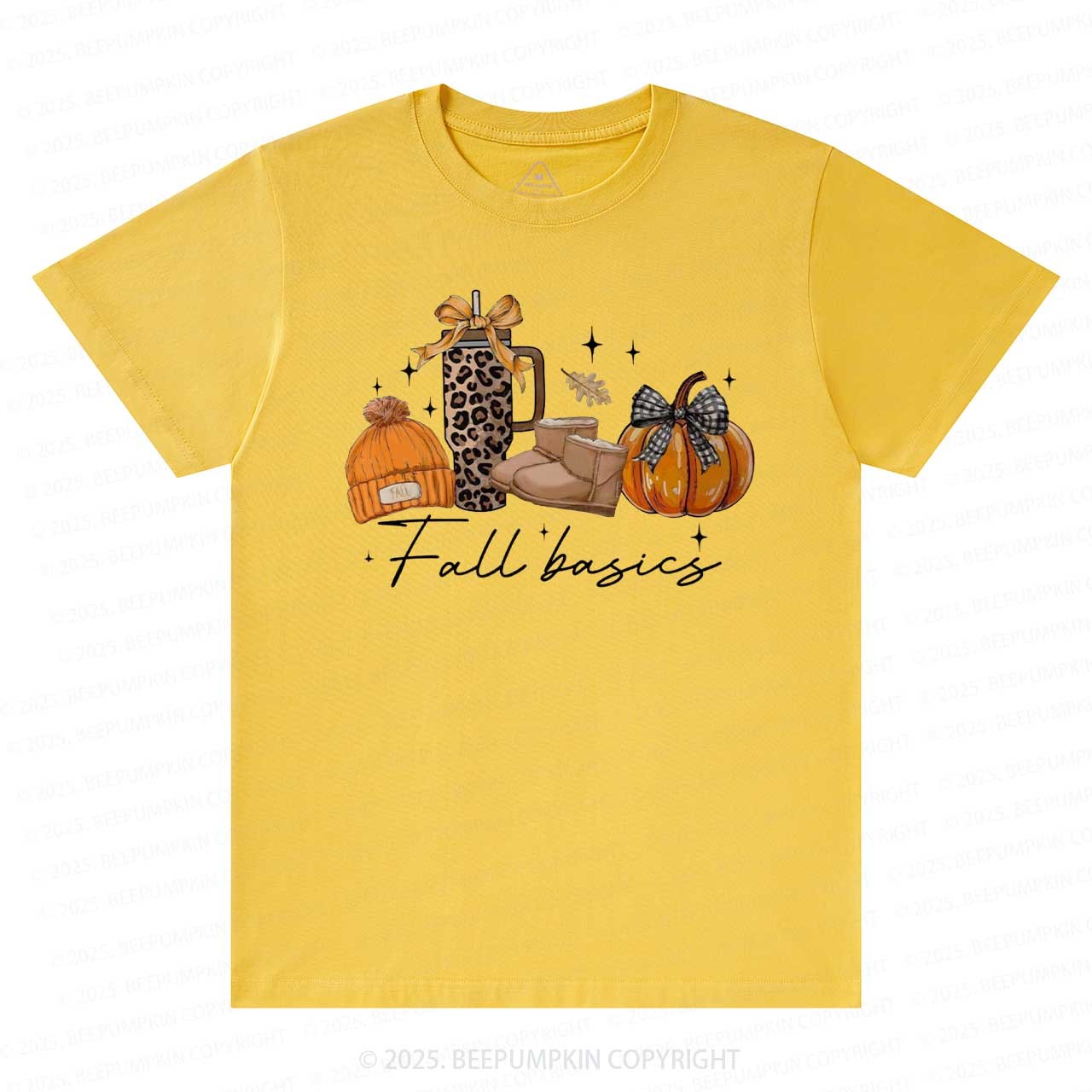  Fall Pumpkin Bow T-Shirts Beepumpkin 