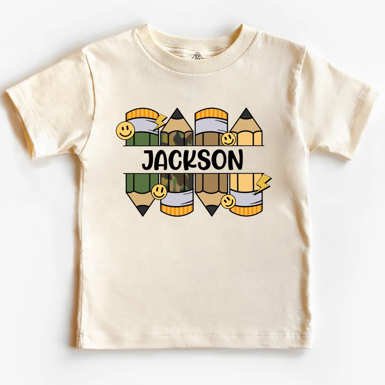 Personalized Pencil Kid Name Toddler&Kid's Tees Beepumpkin