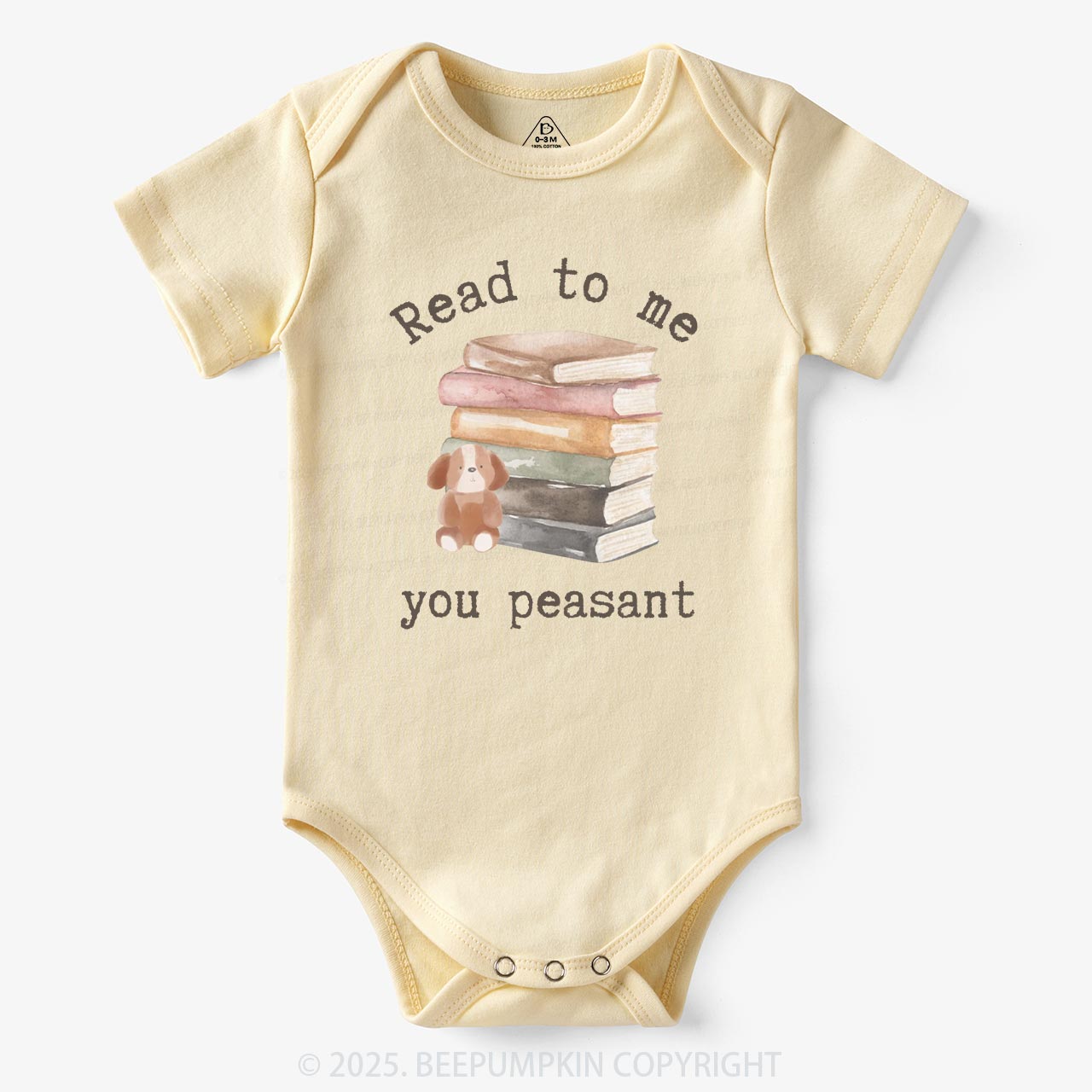 Read To Me You Peasant Bodysuit Beepumpkin