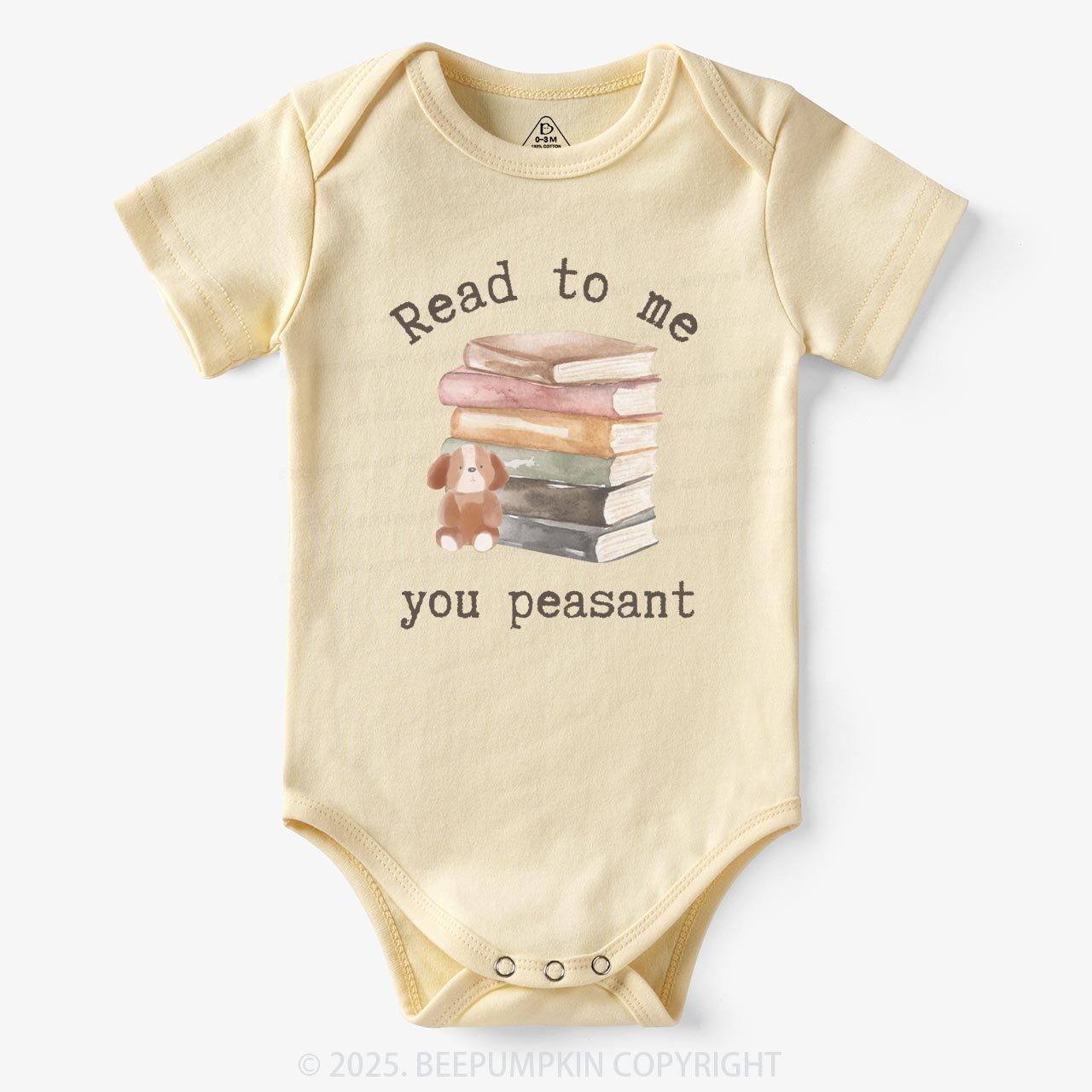 Read To Me You Peasant Bodysuit Beepumpkin