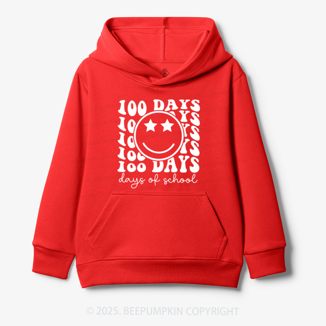 100 Days Of School Kid's Hoodies Beepumpkin