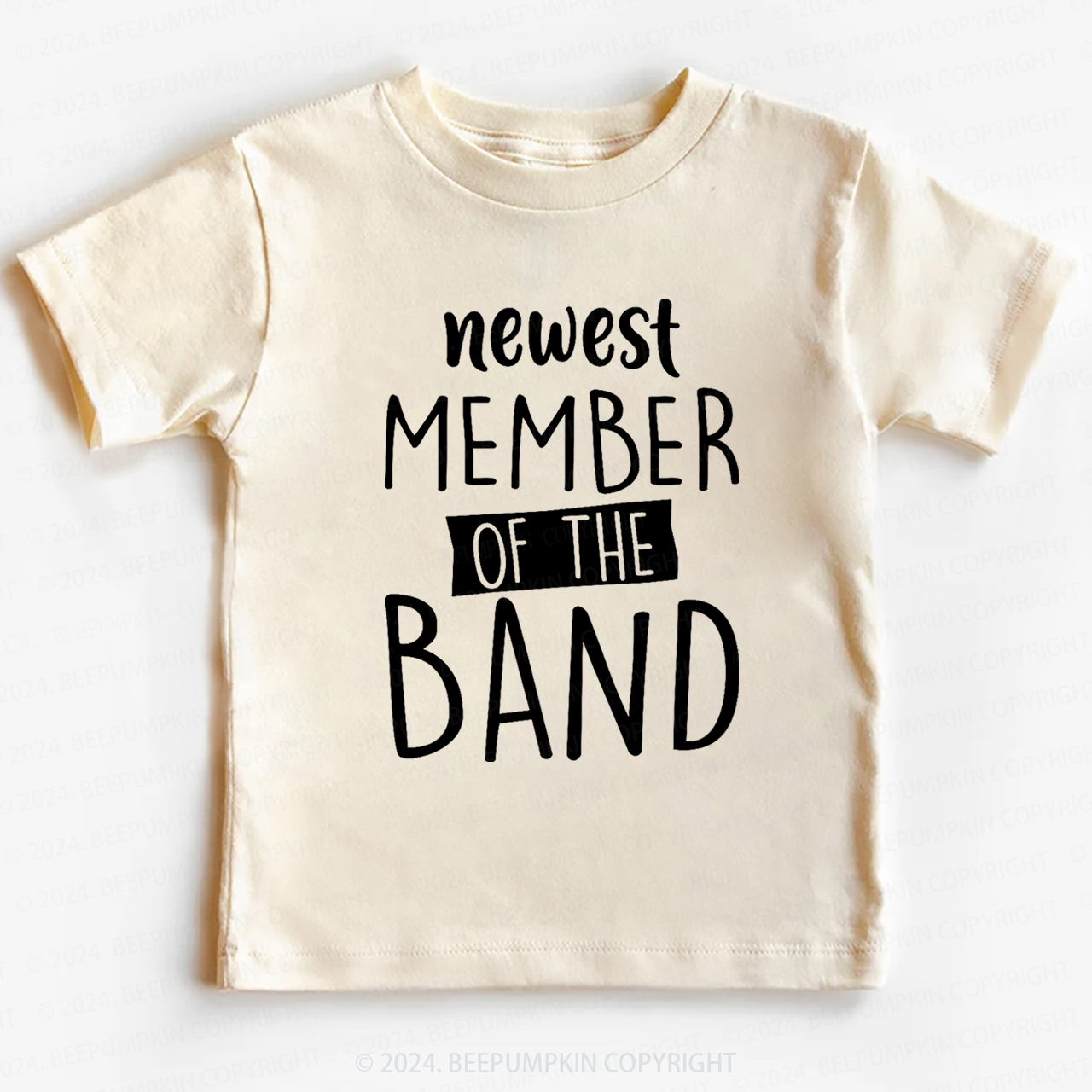 Newest Member Of The Band Toddler&Kids Tees 8