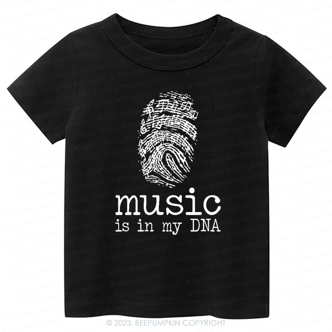 Music In My DNA Musician Kids Shirt