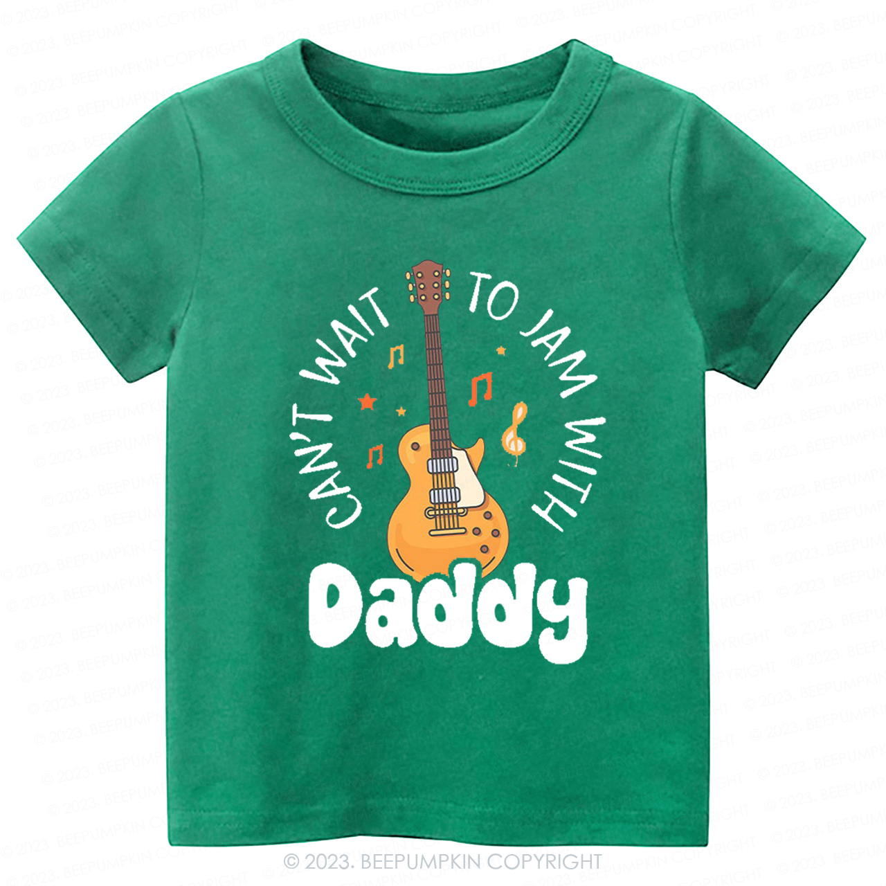 Can't Wait To Jam With Daddy Kids Shirt