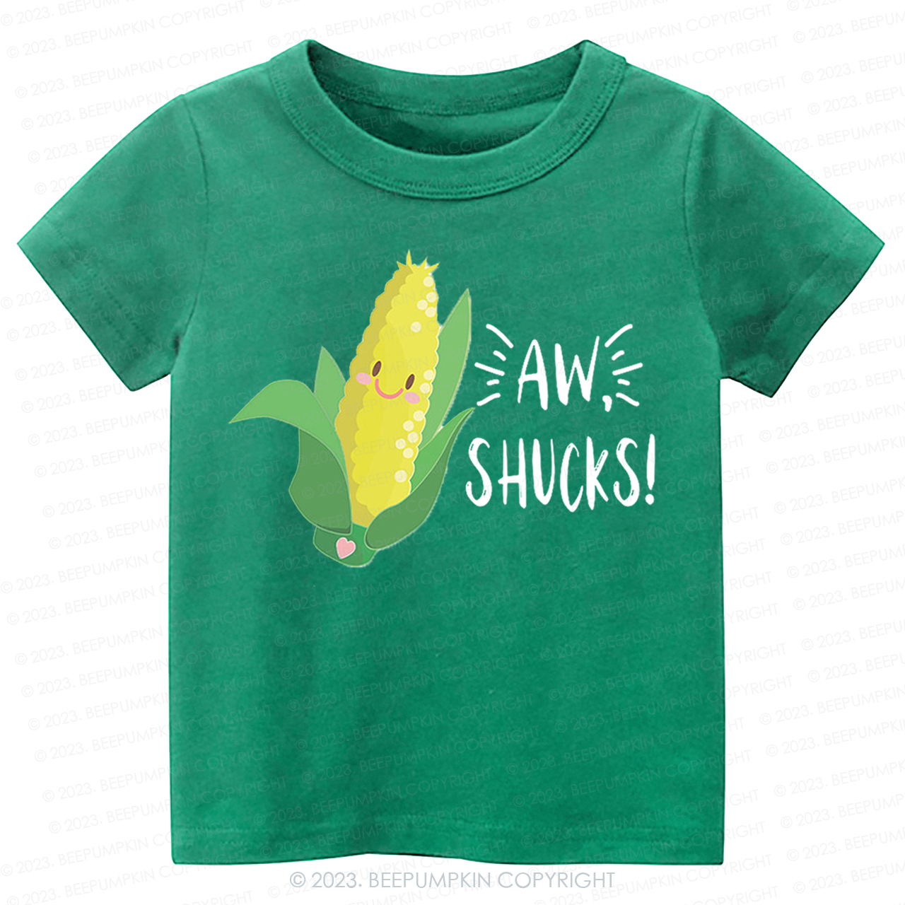 Funny AW- Shucks Corn Kids Shirt