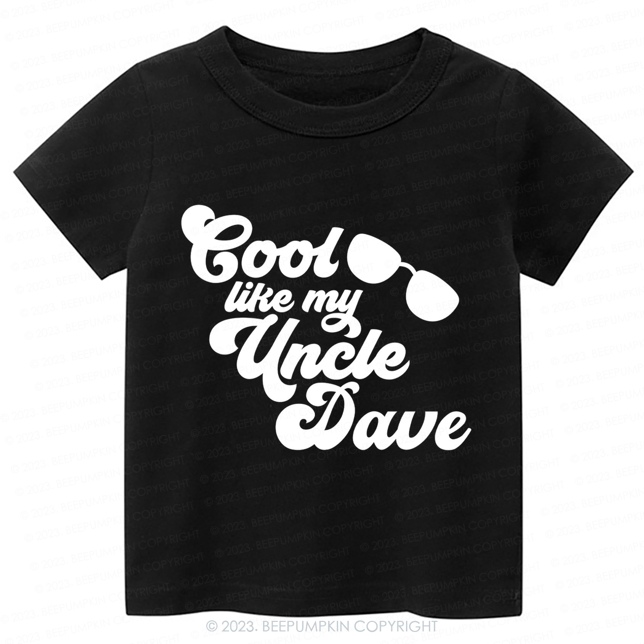 Personalized Cool Like My Uncle  -Toddler Tees