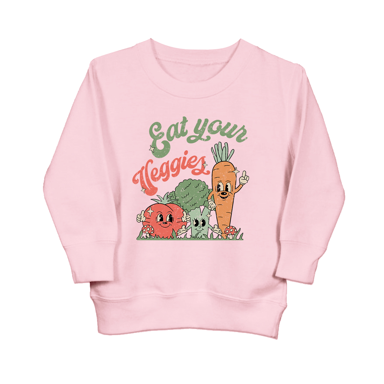 Eat Your Veggies Kids Sweatshirt