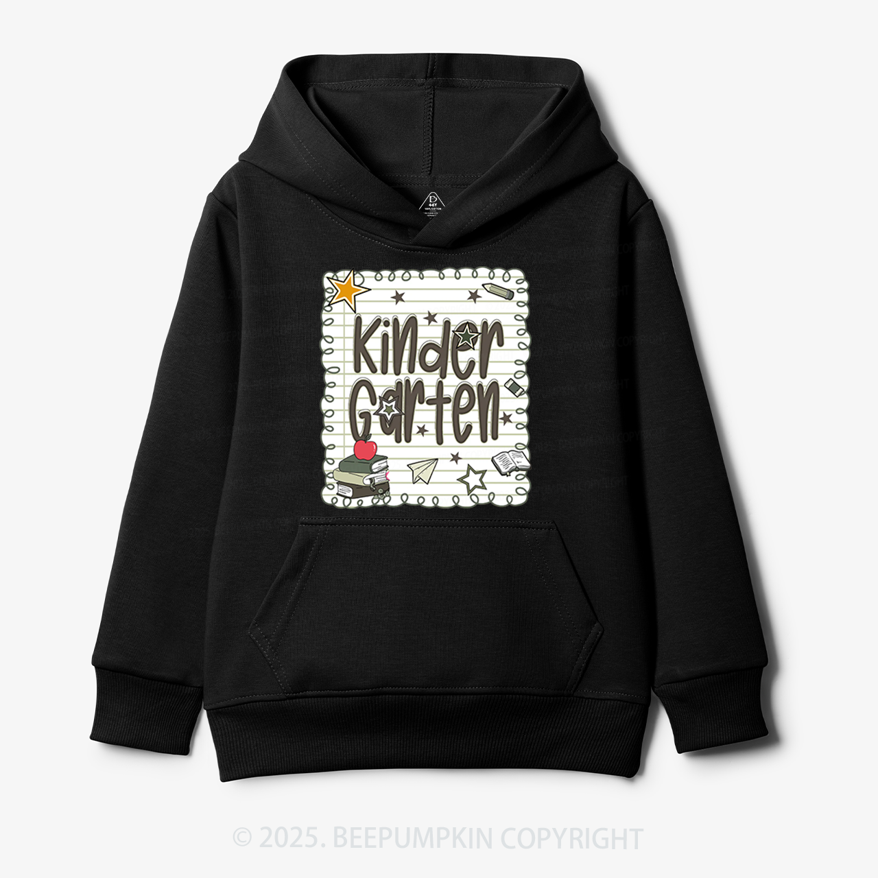 Personalized Starry School Days Kid's Hoodies Beepumpkin