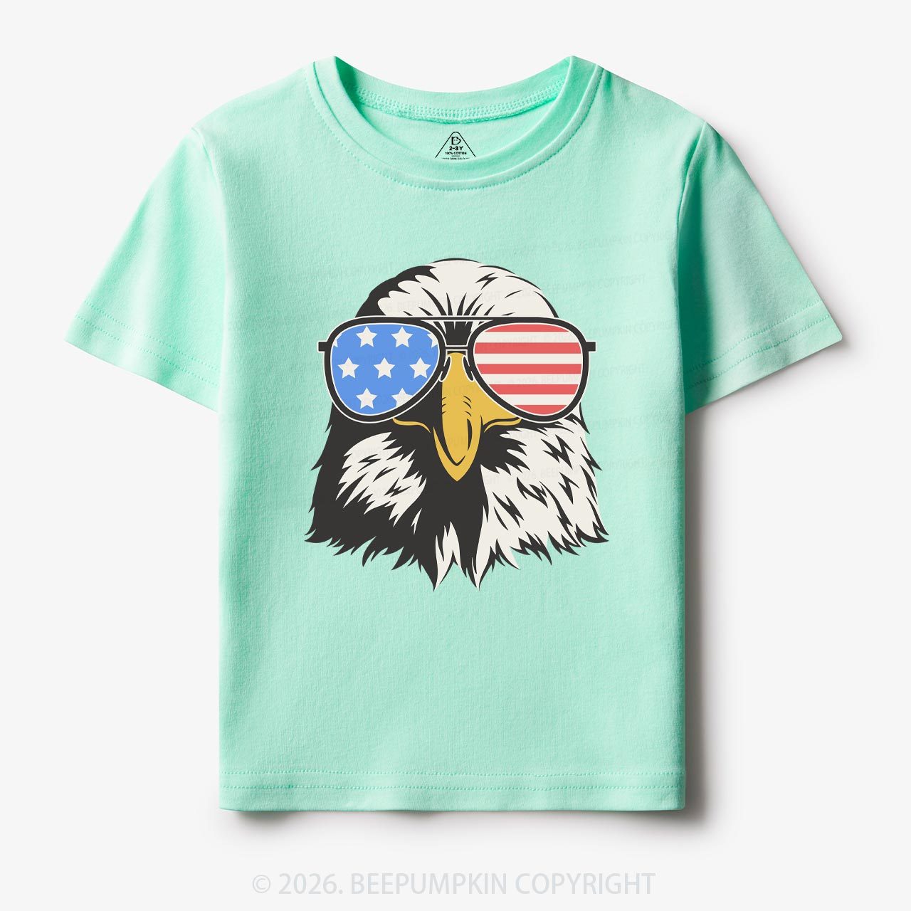 Patriotic 4th Of July Eagle Toddler Tees