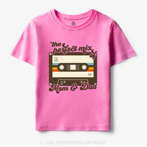 The Perfect Mix of Mom and Dad Toddler&Kid's Tees Beepumpkin