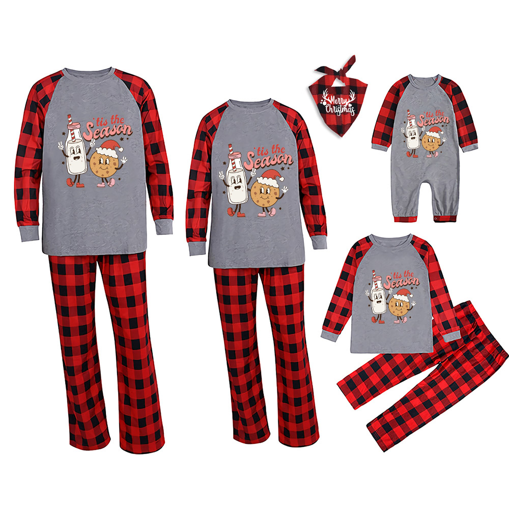 Tis The Season Christma Family Matching Pajamas