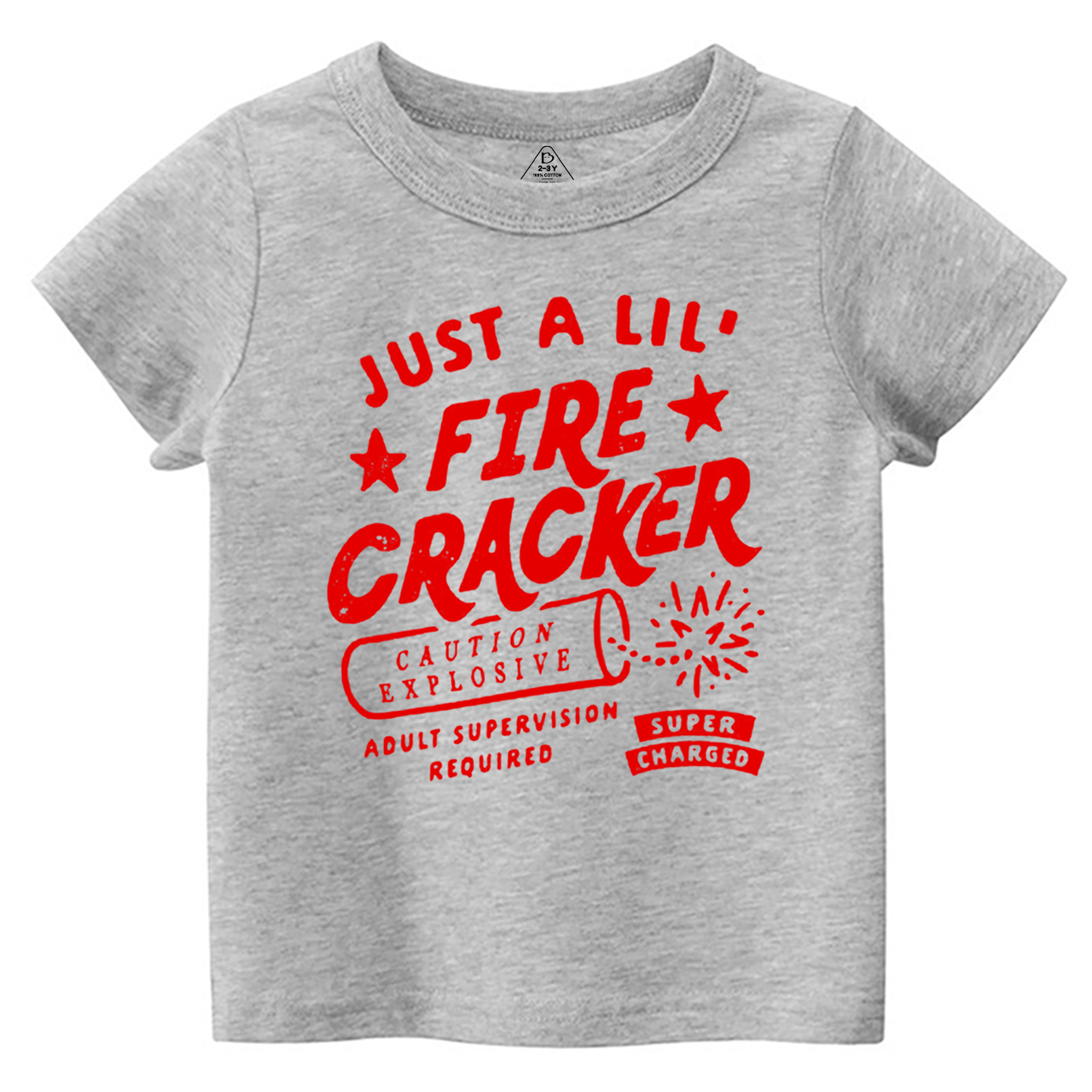 Firecracker Independence Day Toddler&Kid's Tees Beepumpkin 