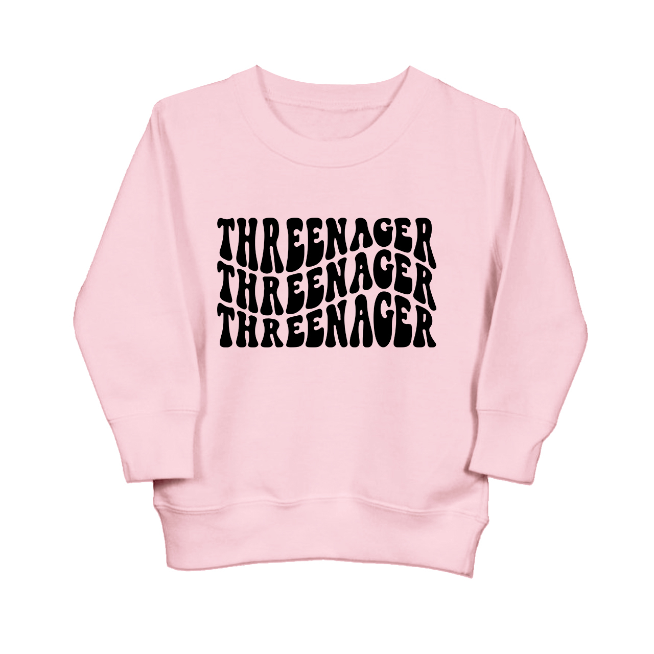 Threenager Happy Toddler Sweatshirt Sale-Beepumpkin™