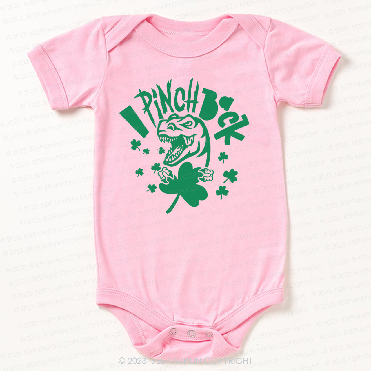 I Pinch Back St.Patricks Day Bodysuit For Baby