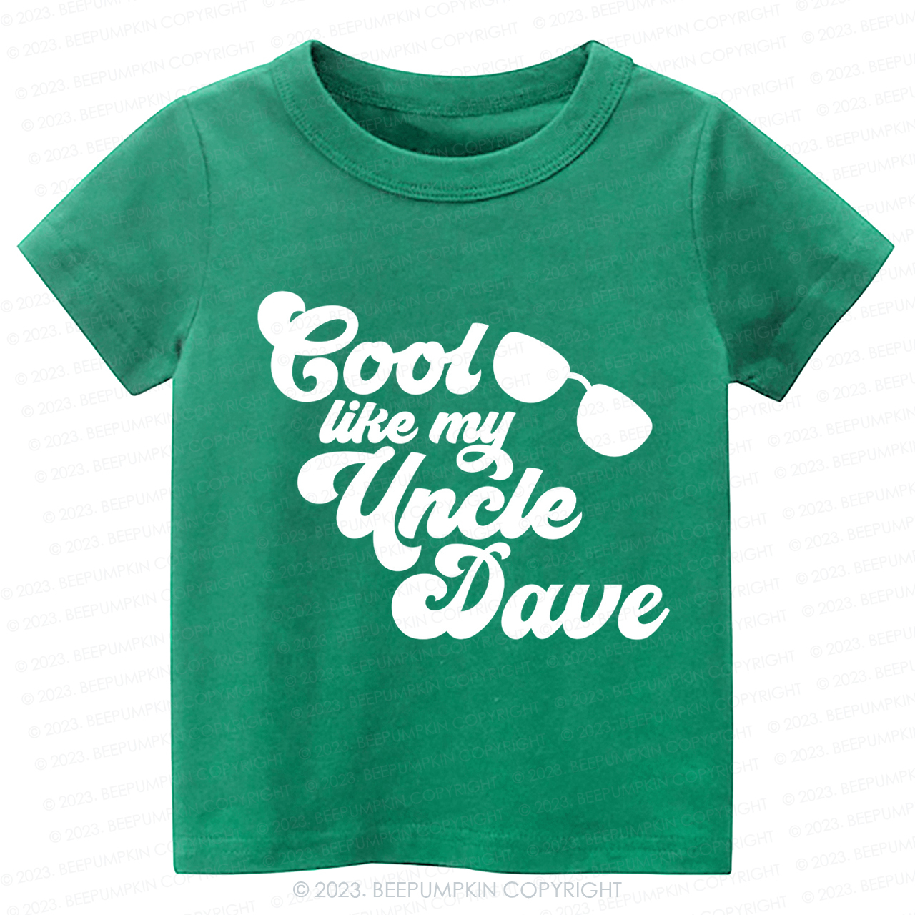 Personalized Cool Like My Uncle  -Toddler Tees