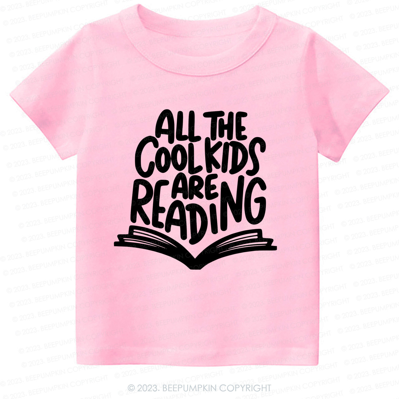 All The Cool Kids Are Reading Kids Shirt