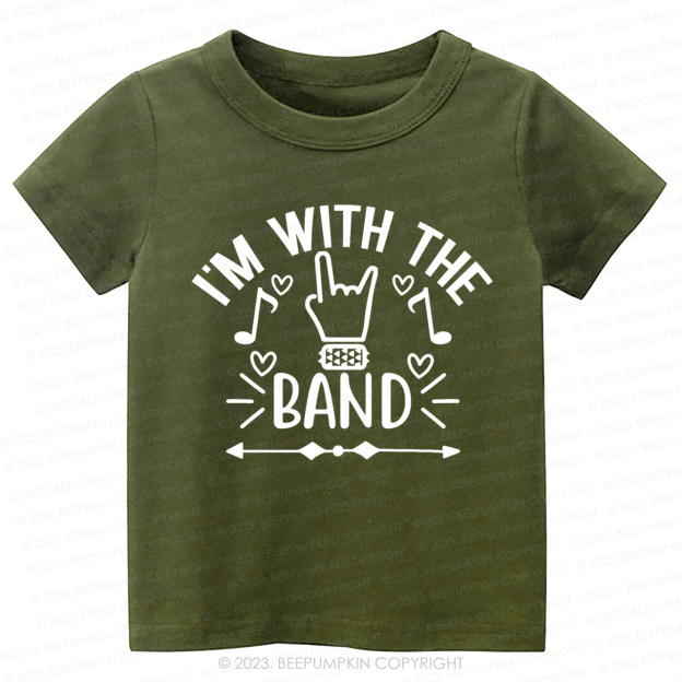 I'm With The Band Kids Shirt